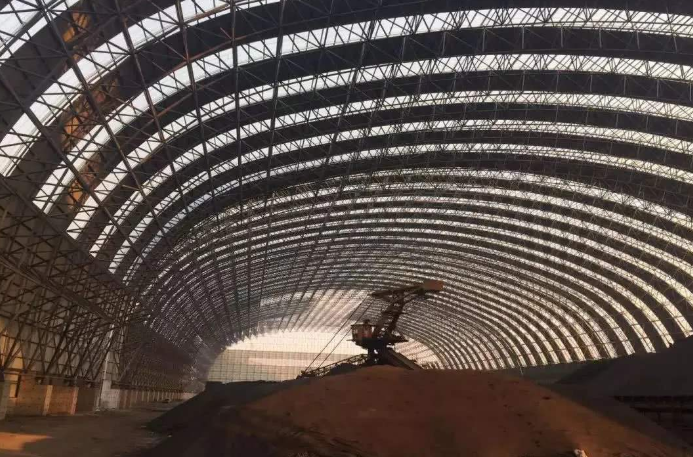 萧县概述原料场封闭技术的特点和类型